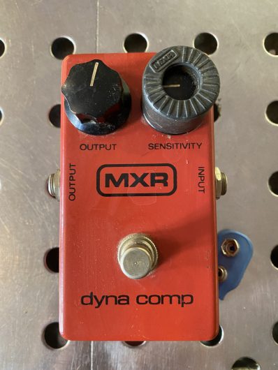 MXR Dyna Comp, 70-80er Jahre, Blocklogo