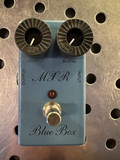 MXR Blue Box, Script Logo, Reissue