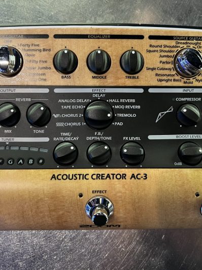 Zoom AC 3 Acoustic Creator