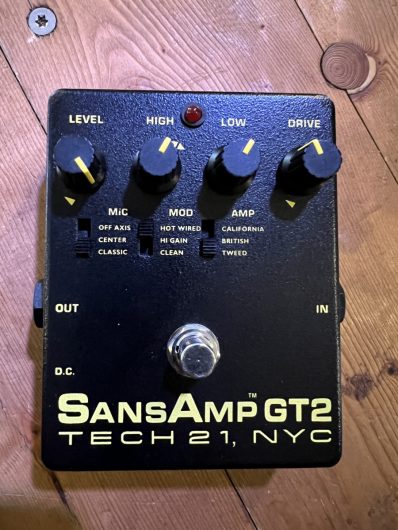 Tech 21 Sansamp GT 2