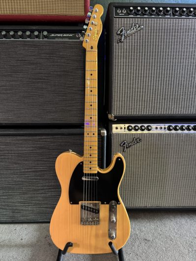 Squier Classic Vibe Telecaster, gemodded