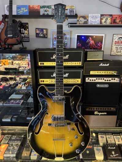 Eko 335 Style, 70s, Umbau auf Minihumbucker