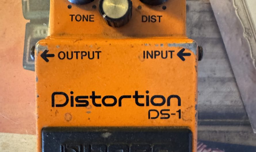 Boss DS 1 Japan Black Label