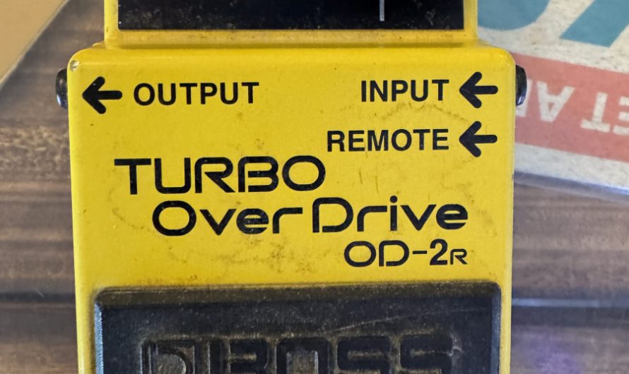 Boss Turbo Overdrive OD 2R, rar