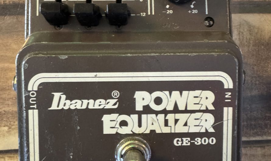 Ibanez GE 300 Power Equalizer, MIJ, Vintage